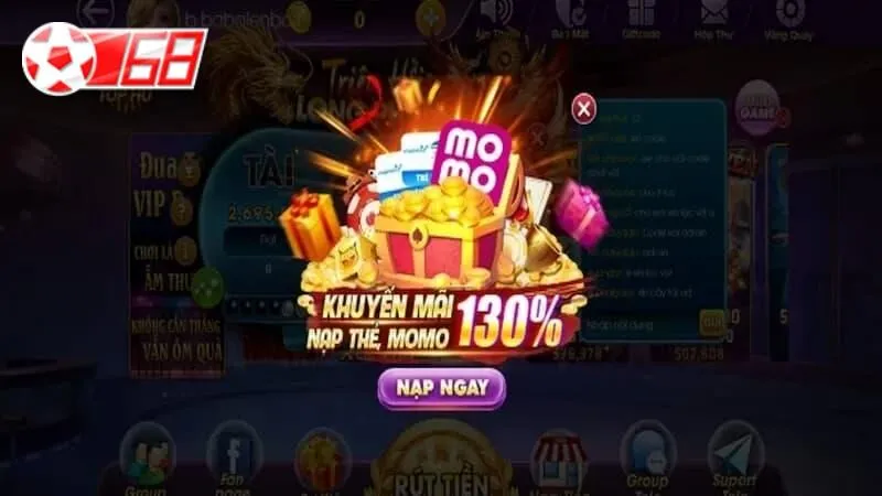 Các chương trình khuyến mãi tại nhà cái BON68